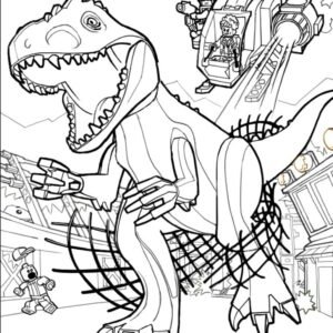 Indominus coloring pages printable for free download