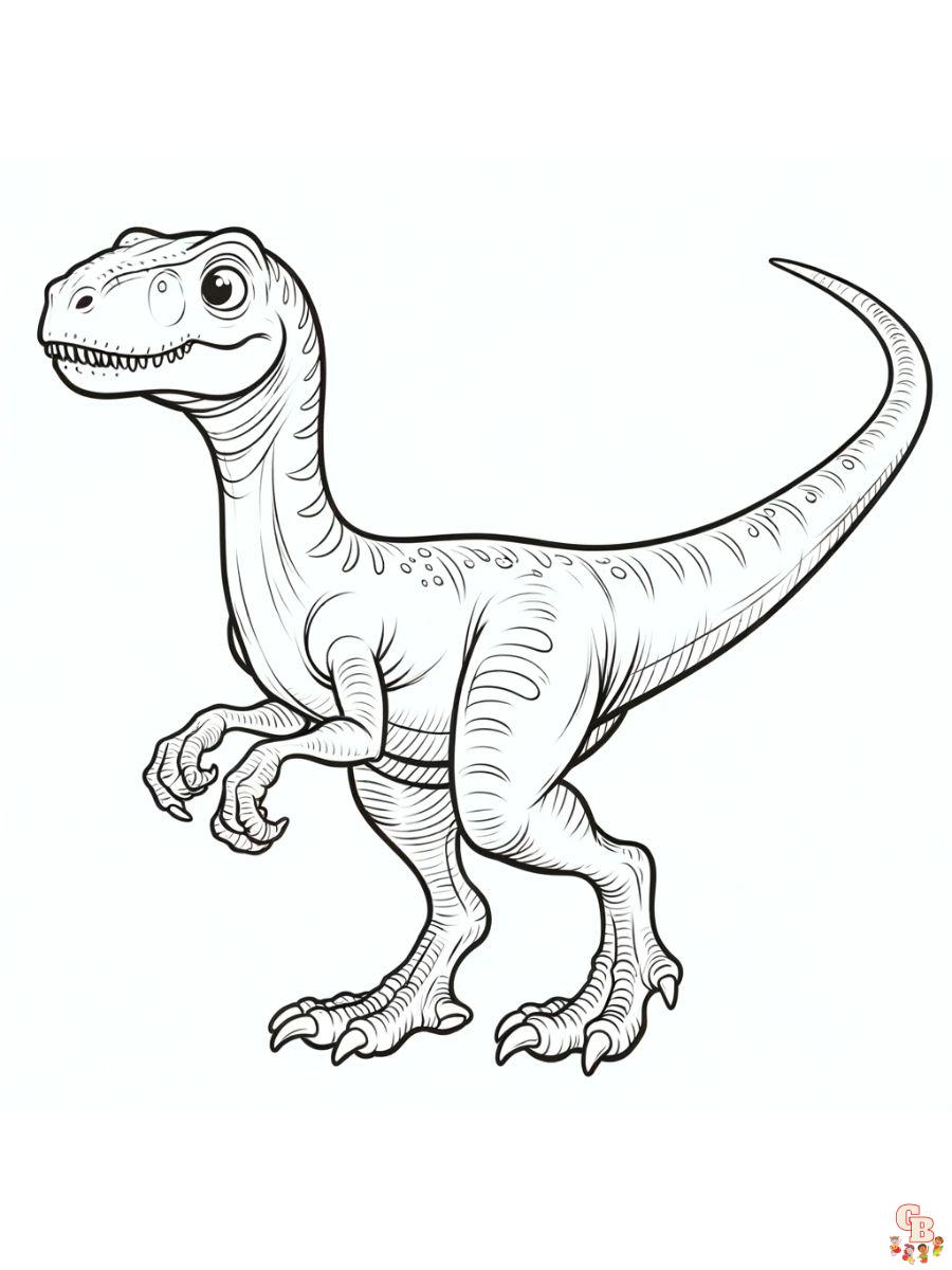 Explore the prehistoric world with free dinosaur coloring pages