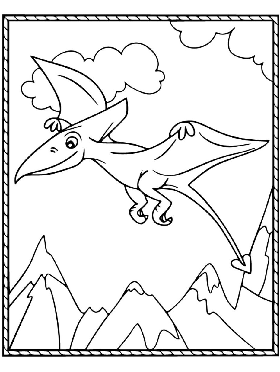 Explore the prehistoric world with free dinosaur coloring pages