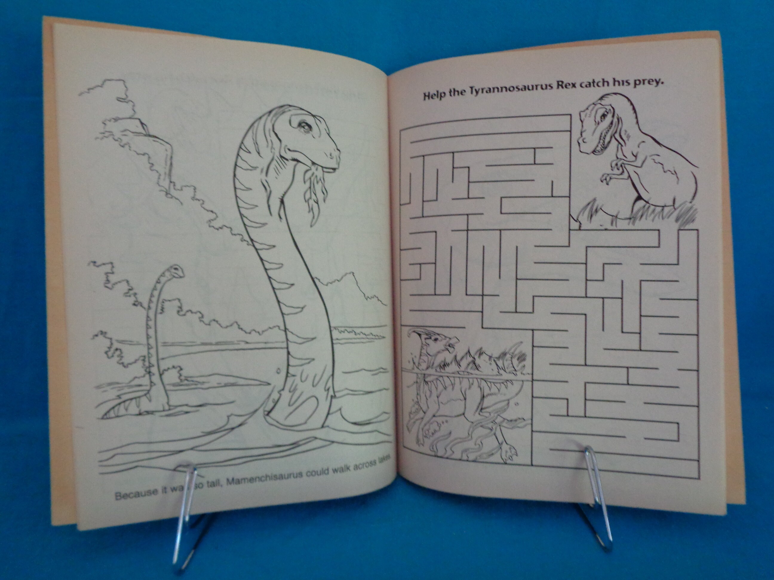 The lost world jurassic park super coloring activity book unused