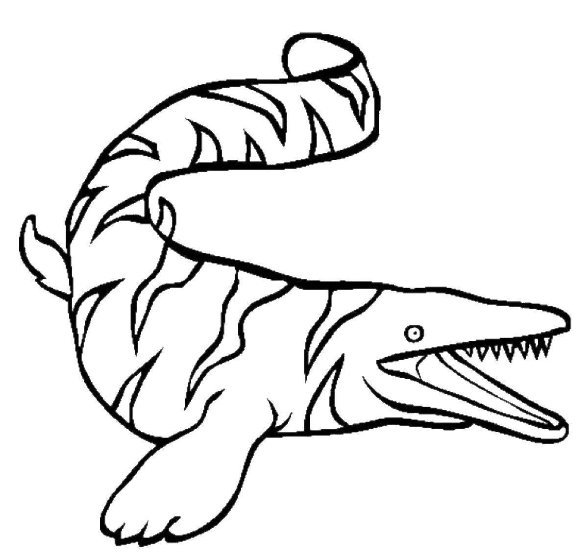 Online coloring pages coloring page water dinosaur jurassic park coloring pages for kids