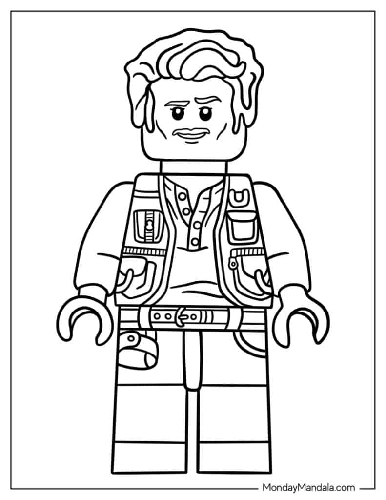 Jurassic park coloring pages free pdf printables