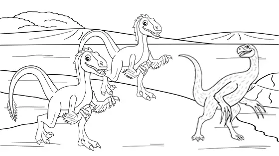 Therizinosaurus coloring pages for kids free pdfs