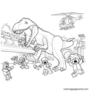 Jurassic world coloring pages printable for free download