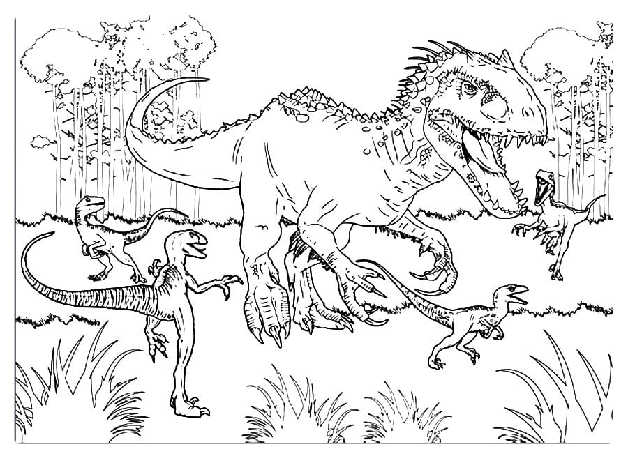 Jurassic world coloring pages best coloring pages for kids