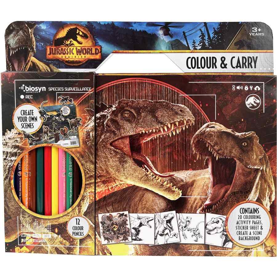 Jurassic world activty book