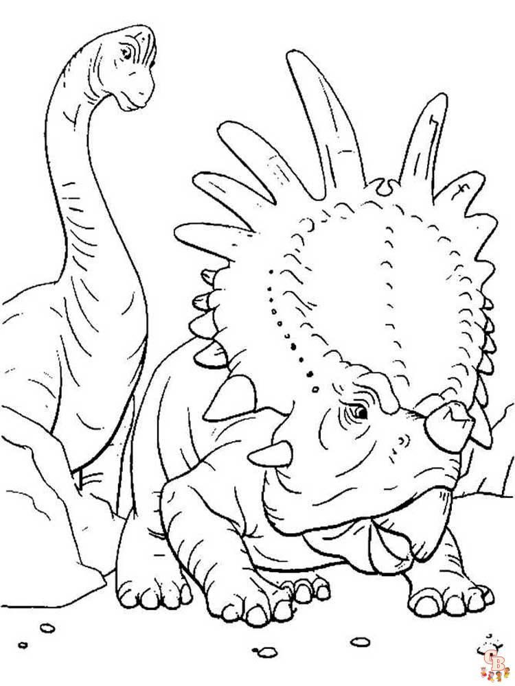 Free printable jurassic world coloring pages