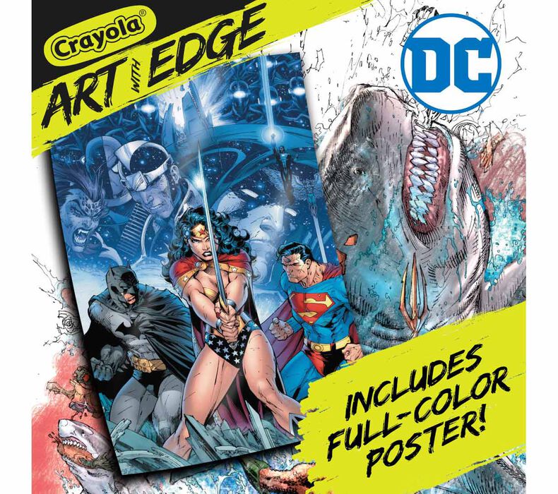 Justice league adult coloring pages