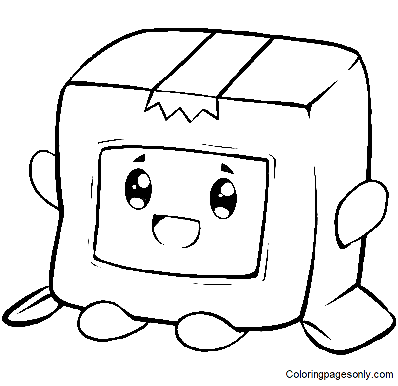 Lankybox coloring pages