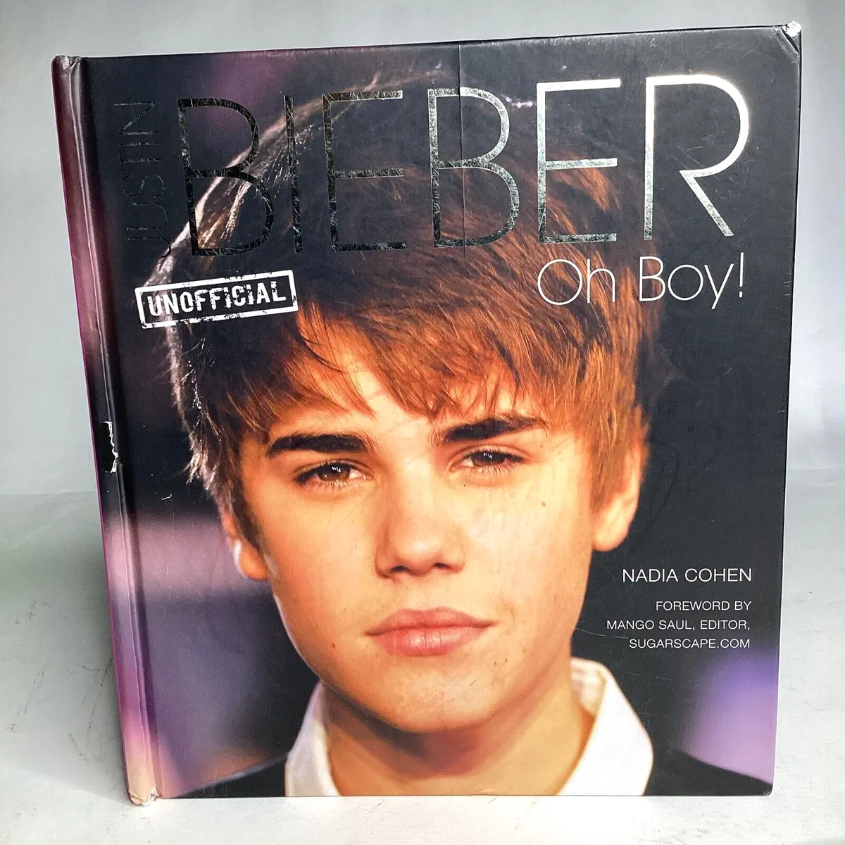 Justin bieber oh boy unofficial hardcover book nadia cohen