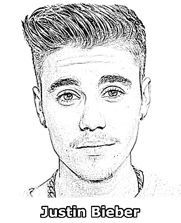 Justing bieber coloring page topcoloringpagesnetfamousjâ