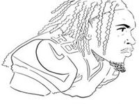 Justin jefferson coloring pages