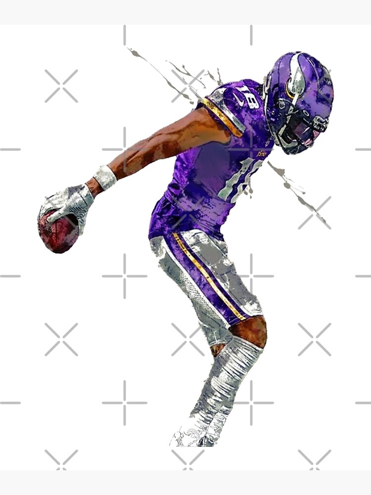 Justin jefferson art print for sale by sportyfan