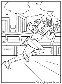 Justin jefferson coloring pages