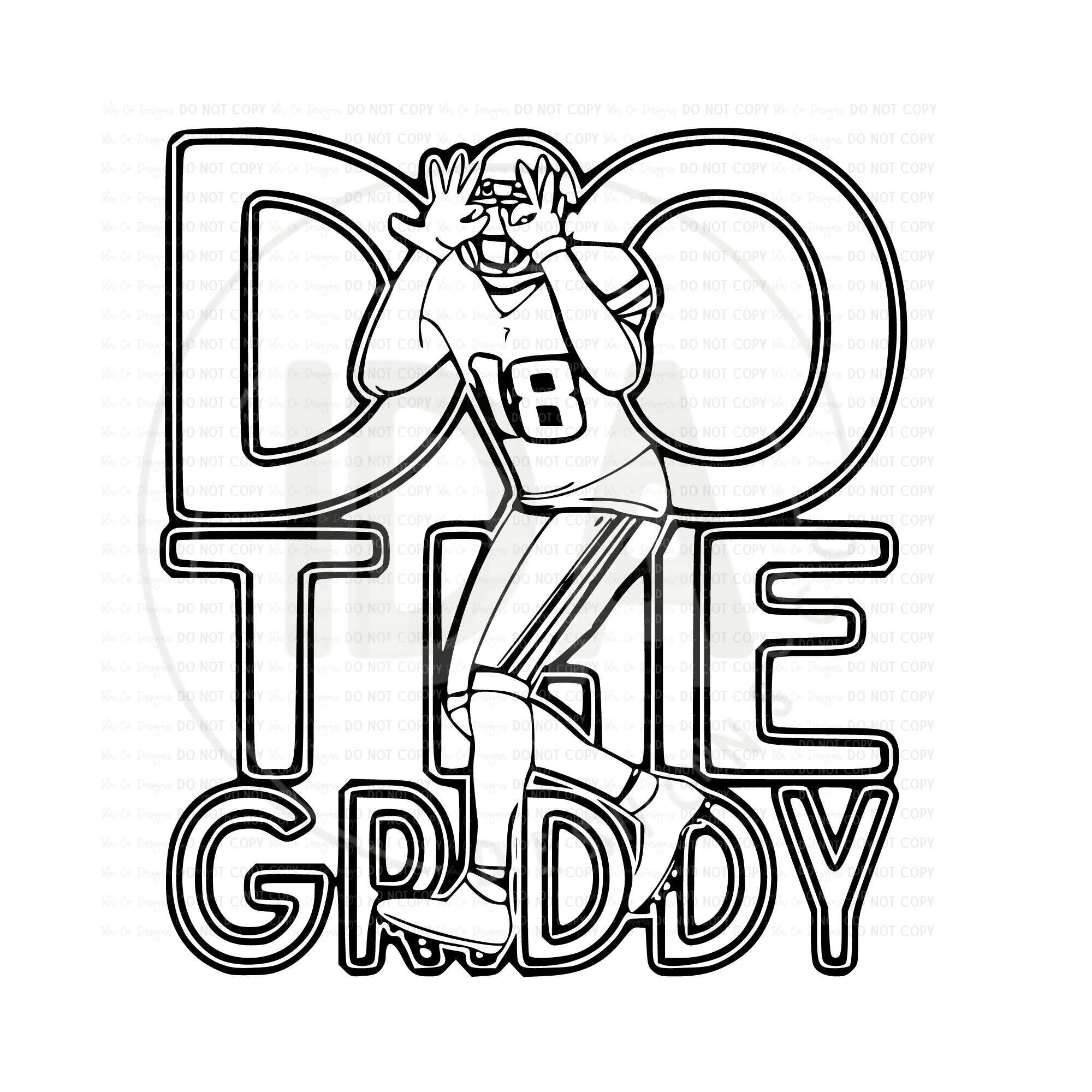 Do the griddy minnesota football jj instant download png file