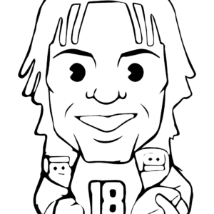 Justin jefferson coloring pages printable for free download