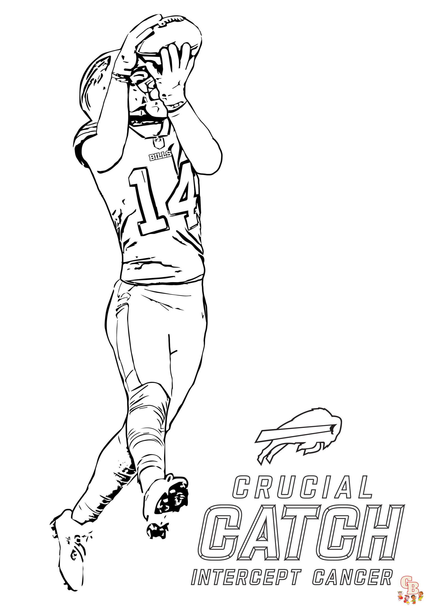 Printable buffalo bills coloring pages free for kids and adults