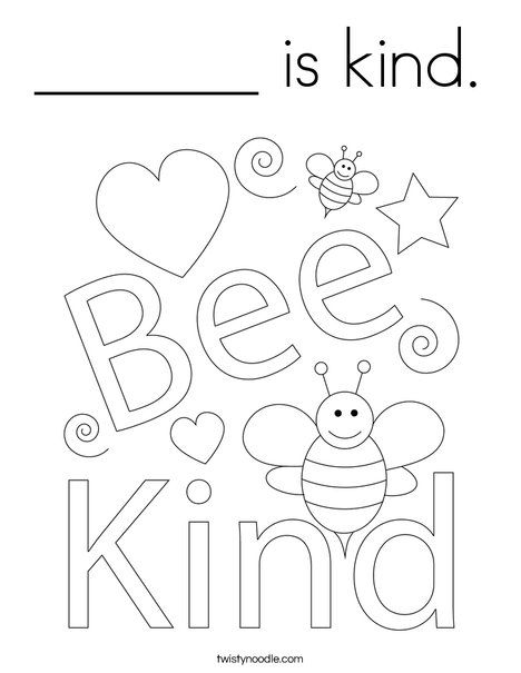 Is kind coloring page