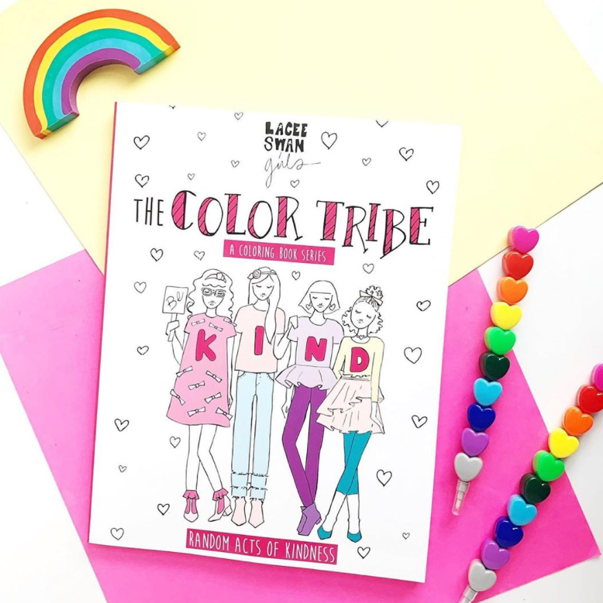 Random acts of kindness coloring book â lacee swan