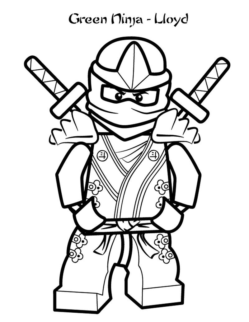 Lego ninjago coloring pages pdf to improve your kids coloring skill