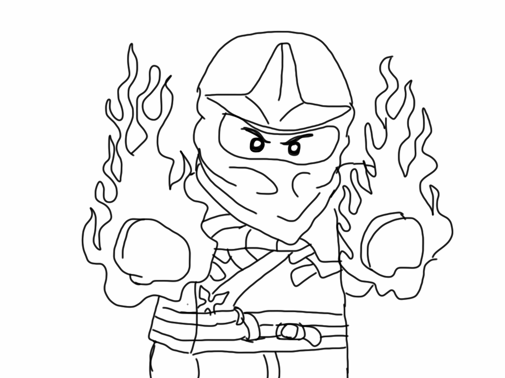 Lego ninjago coloring pages