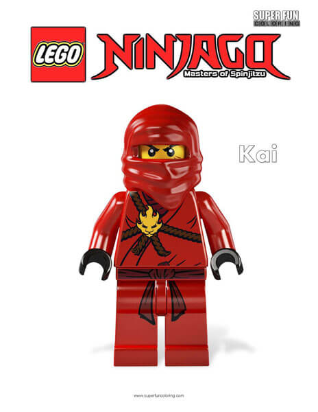 Lego ninjago coloring pages