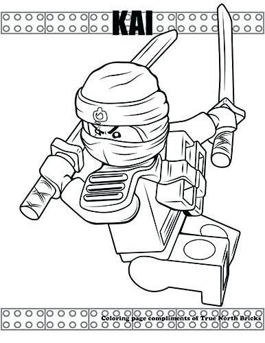 Ninjago movie coloring pages