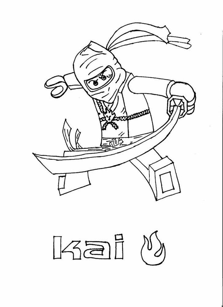 Lego ninjago coloring pages ð to print and color