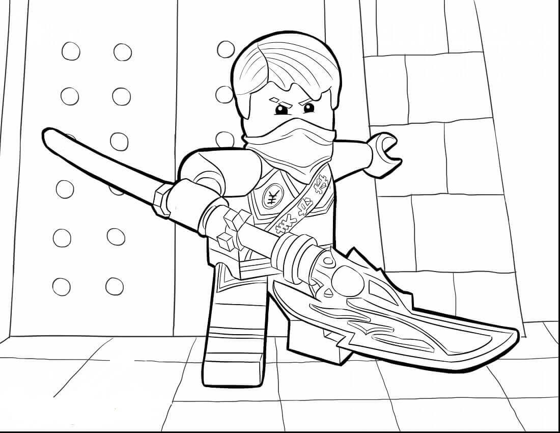 Free printable lego ninjago coloring pages