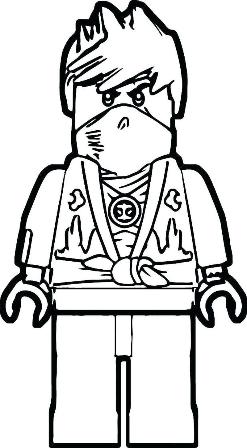 Lego ninjago coloring pages to improve your kids coloring skill