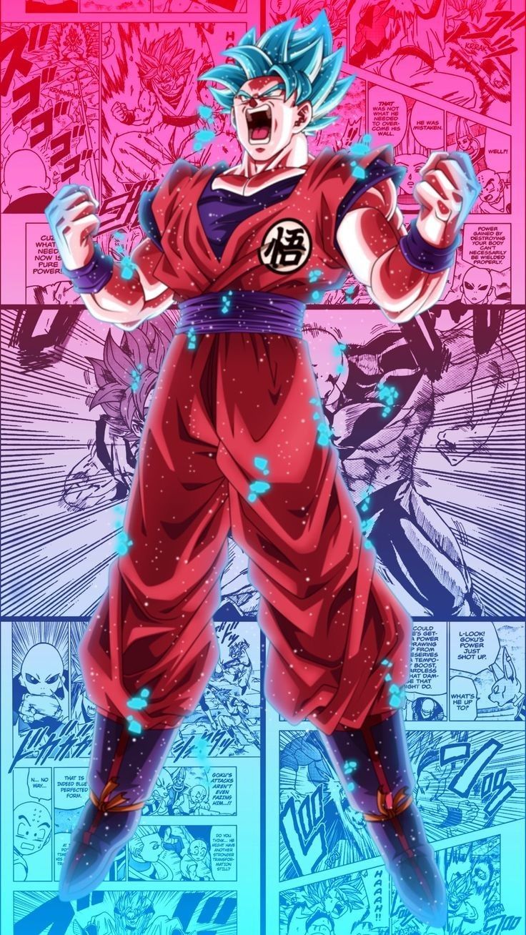 Goku SSGSS Kaioken by Salvador Vera
