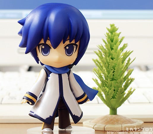 Kahotans blog good smile company figure reviews cheerful japan part nendoroid kaito cheerful ver