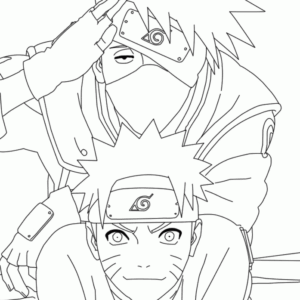 Kakashi coloring pages printable for free download