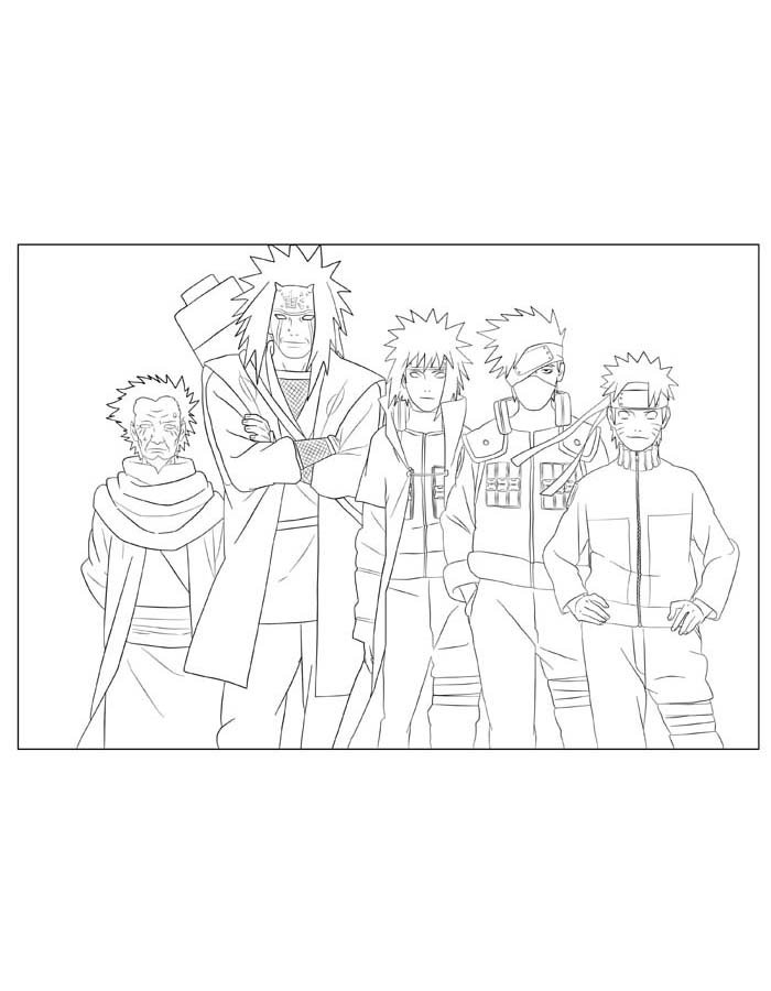 Kakashi coloring pages free personalizable coloring pages