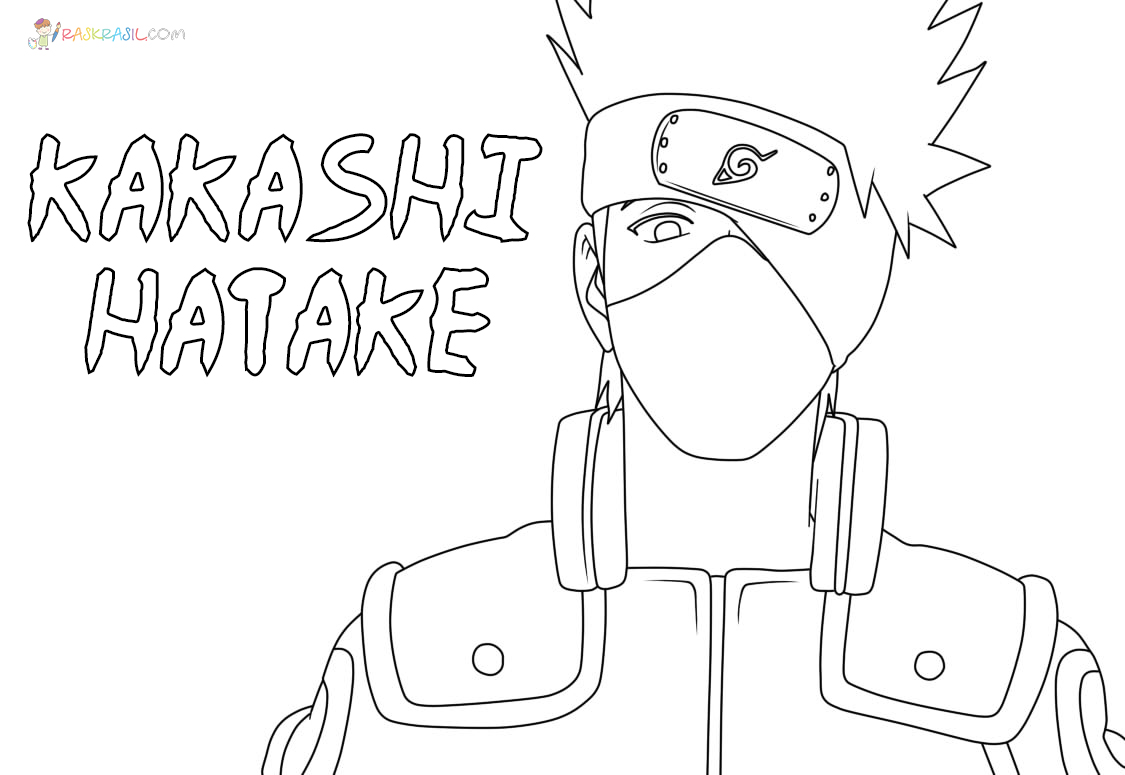 Kakashi hatake coloring pages best images free printable