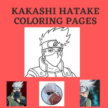 Free kakashi hatake coloring pages printable worksheets for kids mcpo