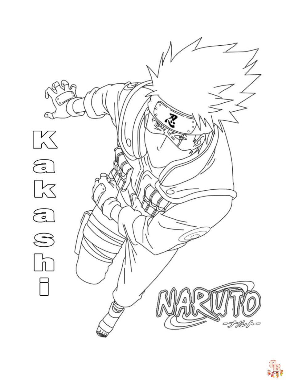 Free naruto coloring pages for kids and adults