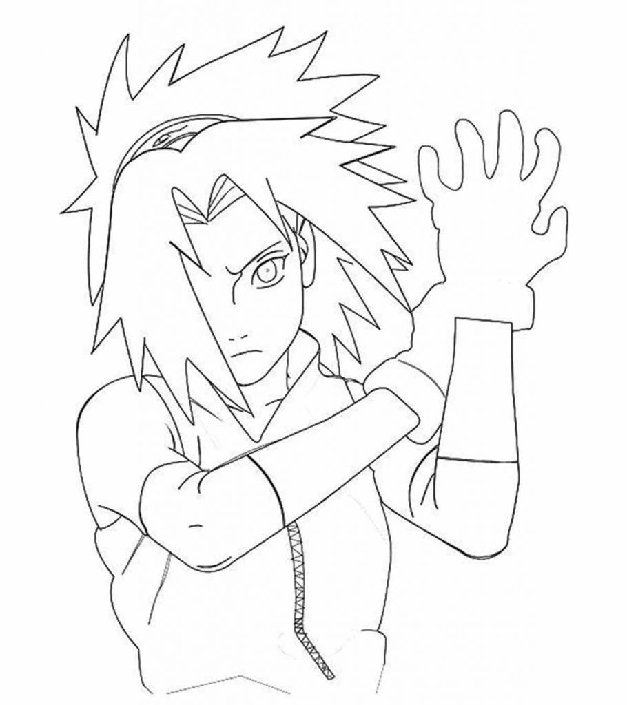 Top free printable naruto coloring pages online