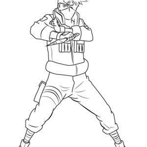 Kakashi coloring pages printable for free download