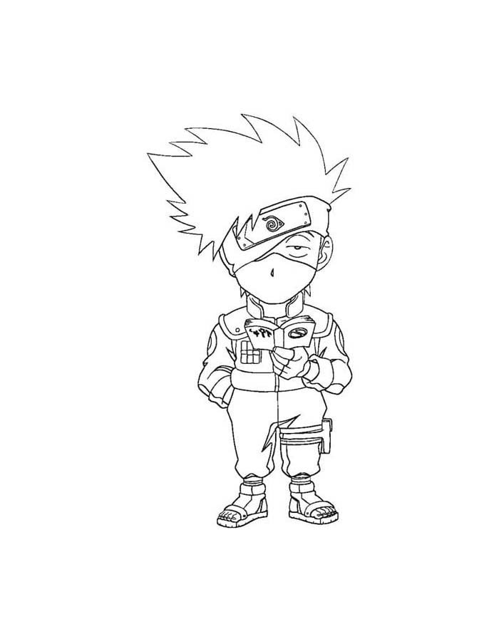 Kakashi coloring pages free personalizable coloring pages