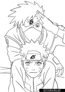 Naruto coloring pages