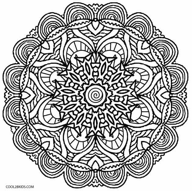 Printable kaleidoscope coloring pages for kids coolbkids coloring pages coloring pages for kids kaleidoscope