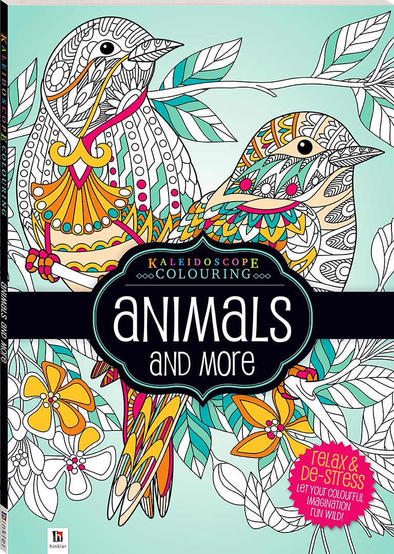 Kaleidoscope colouring animals and more