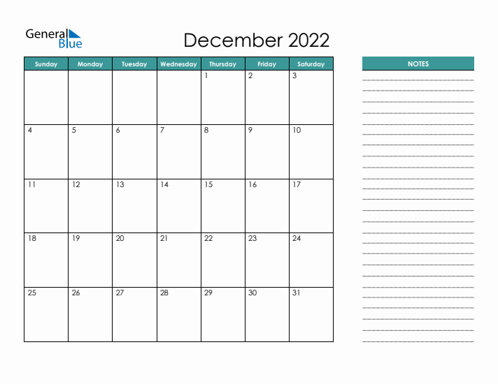 December monthly calendar pdf word excel