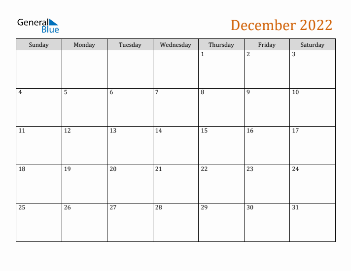 December monthly calendar pdf word excel