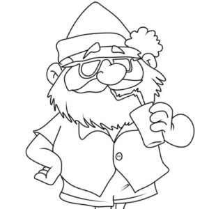 Christmas in july coloring pages printable for free download