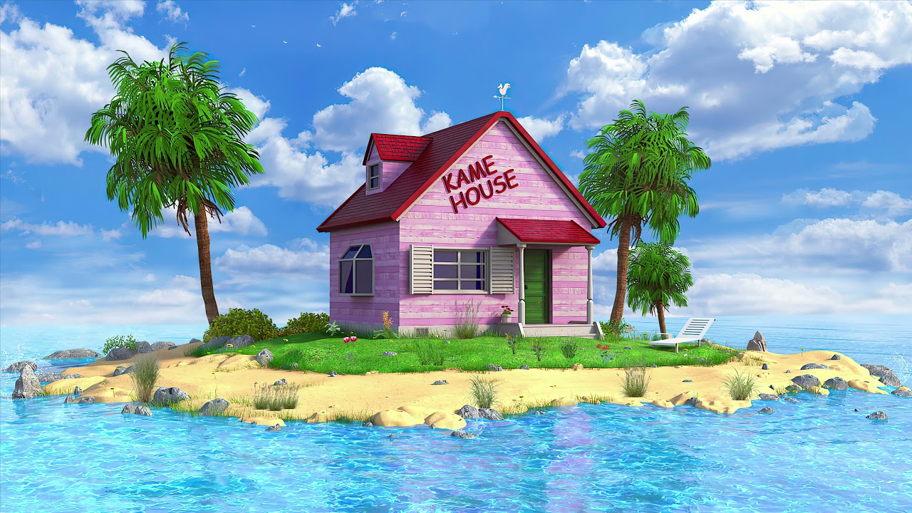 Live wallpaper k kame house dragon ball