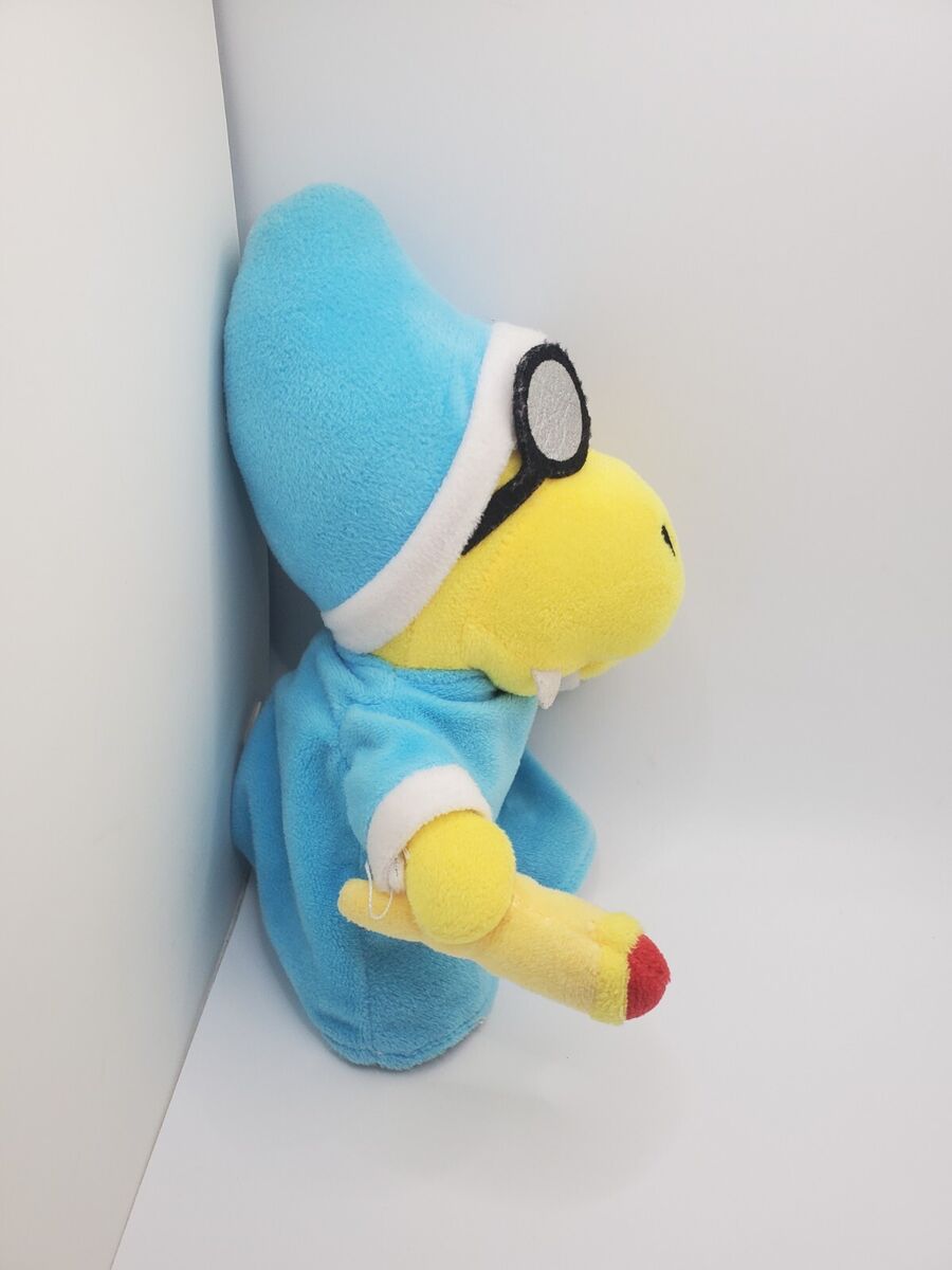 Super mario bros magikoopa kamek plush doll stuffed animal soft toy â blue