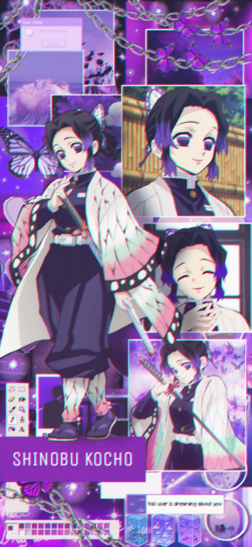 Kanae kocho icons wallpapers