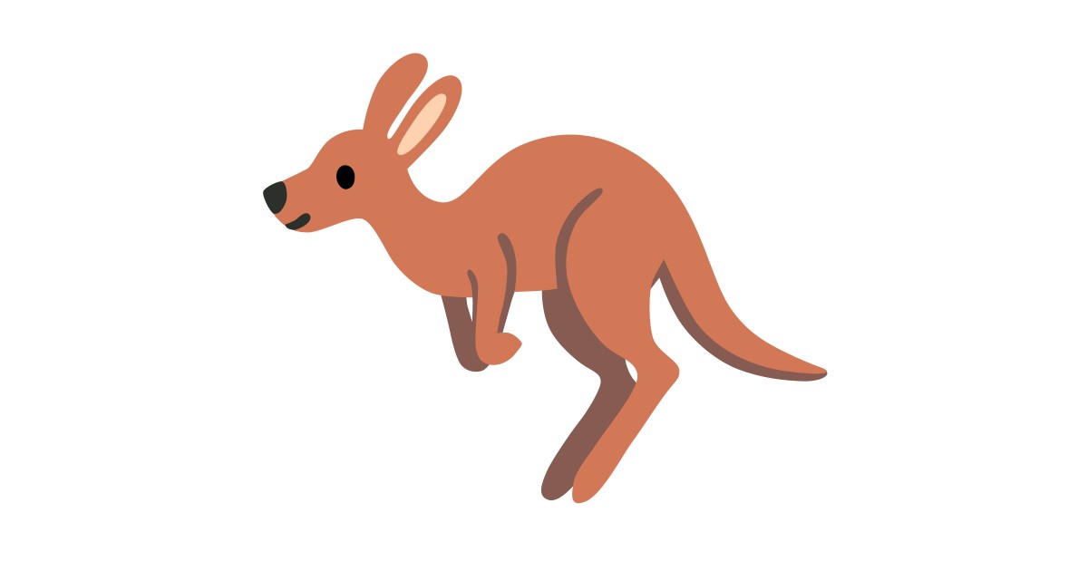 Ð kangaroo emoji